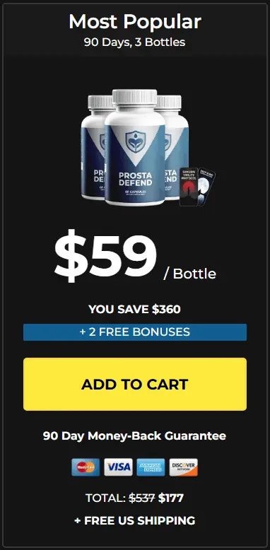 Buy Prosta Defend 3 Bottle